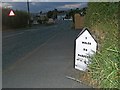 Milestone on A478 at Wooden in SA69 9DY