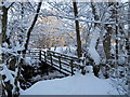 Footbridge over Ladthwaite Beck in CA17 4AB