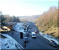 The view west from the Coryton Interchange, Cardiff in CF15 7LW