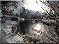 Winter on the River Wye in DE45 1DE