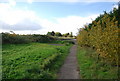 Footpath linking Pidgeon Farm and Sheppey Way in ME9 8PD