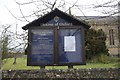 Diocese of Oxford notice board in RG7 4AX