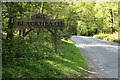 Blackheath sign in GU4 8RB