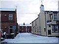 Hope Street in the snow in WF1 4PS