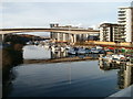 A4055 bridge viewed from Pont y Werin in CF64 1SR