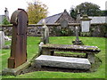 Churchyard, Auchtermuchty Parish Church in KY14 7BD