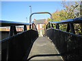 Footbridge over Cycle Way, Lemington in NE15 8SG
