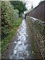 Footpath from Compton Avenue to St Mary's in BN12 4NY