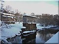 The remains of the Kilnknowe Railway Bridge in TD1 1TQ