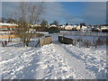 Footbridge over Cocker Beck Darlington in Cockerton Ward