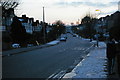 Southern Avenue, winter, late afternoon in SE25 6JY