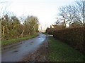 Road through Coppingford in Upton and Coppingford