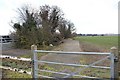 Gate to a road in OX11 9FY