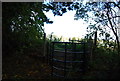 Kissing gate on route to Hartlip in ME9 7TG