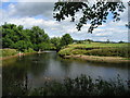River Wyre from Garstang Car Park in PR3 1YB