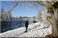 A winter walk by the River Tweed in TD6 9BH