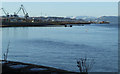 Port Glasgow waterfront in PA14 5JQ