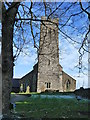Steynton church from the west in winter sunshine in SA73 1HD