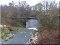 River Brun from Brownside Bridge in BB10 3RR