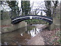 Salmon's Brook: World's End footbridge in EN2 7DP