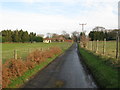 View along Green Lane to Park View Farm in CT4 6XU