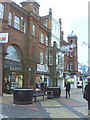 View along the pedestrianised part of High Street in SL6 6JL