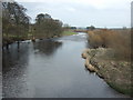 River Ure from Wensley bridge, looking downstream in DL8 4HJ