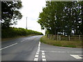 Road junction near Orleton on the B4361 in SY8 4HP