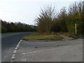 Junction of South  Lane and  Cemetery Lane in PO10 8RD