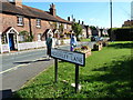 Pedestrians in Hedgerley Lane in HP9 2SG