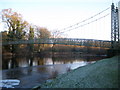 Suspension Bridge over the River Cree in DG8 6DX
