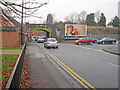 Railway bridge over Brickfields Road in WR4 9LW