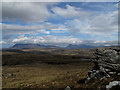 Rock outcrop on north-west ridge of Beinn Eilideach in IV26 2SZ