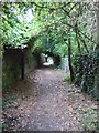 A footpath to Westbury Village in BS10 5HL