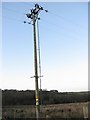 Power line with manual circuit breaker in SA14 7PZ