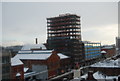 A new building going up on Great Ancoats St in M4 5AG