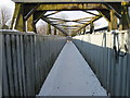 Footbridge over railway, Hatfield in AL9 5HQ