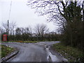 Approaching Strawberry Lane junction in IP19 8NX