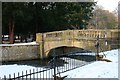 Bridge in Highfields Park in NG9 2JW