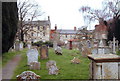 Olney churchyard in MK46 4AU