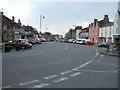 Broad Street, Chipping Sodbury, looking west in BS37 6AG