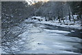 Frozen River Ericht at Blairgowrie in PH10 6ND