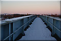 Footbridge over the M61 in M28 3NE
