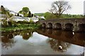 River Barle and bridge at Withypool in TA24 7BF