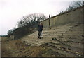 Remains of Shincliffe Racecourse Grandstand in 1992 in DH1 2FB