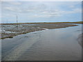 The creek on the Pilgrims Way in Holy Island