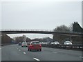 Footbridge over M5 between Sheepway and Portbury in BS20 7TF