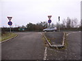 Small traffic island by the A3 in GU32 2BJ