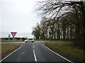 Approaching Coppleflat Lane near Walkington in HU17 8RR