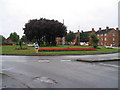 Roundabout in Great Sutton in CH66 4RG